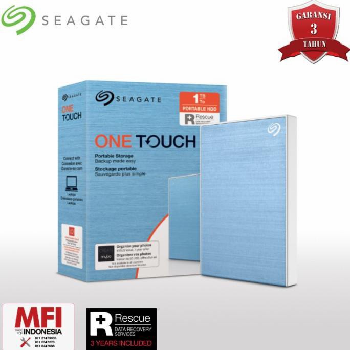 Seagate One Touch HDD External 1TB - Harddisk Eksternal 1TB