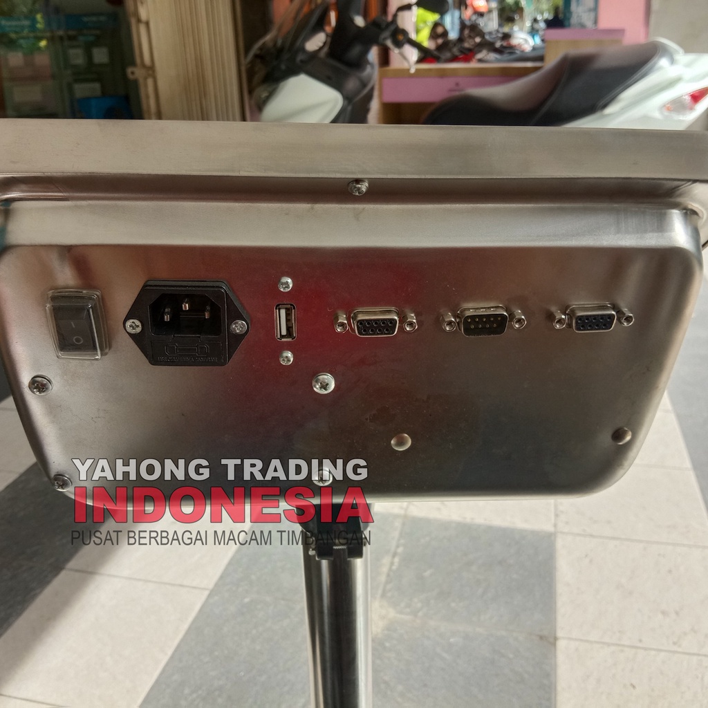 Timbangan Lantai Digital YHG Printer 1m x 1m 1ton 2ton Bisa Print