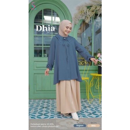 Dhia Tunic by Sita.id | Tunik Dewasa | Atasan Kerja Polos