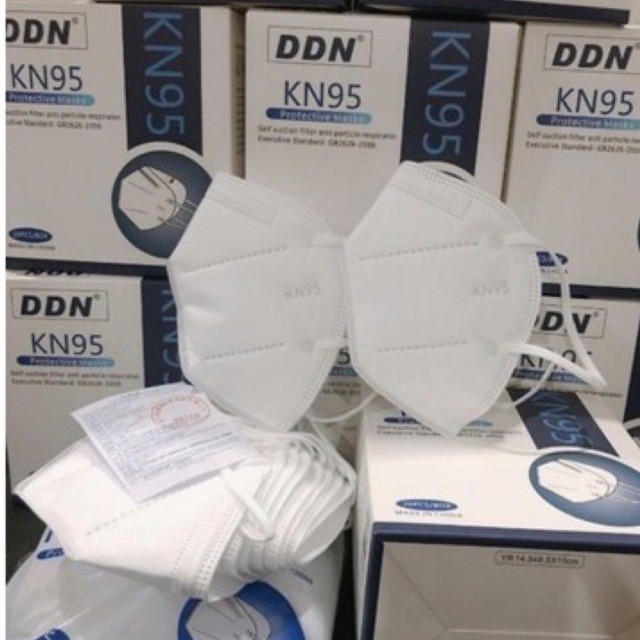 Masker KN95 9501v 1box isi 25 setara 3M n95 9501v+ 9501/ Masker DDN Original 100% (ECER)