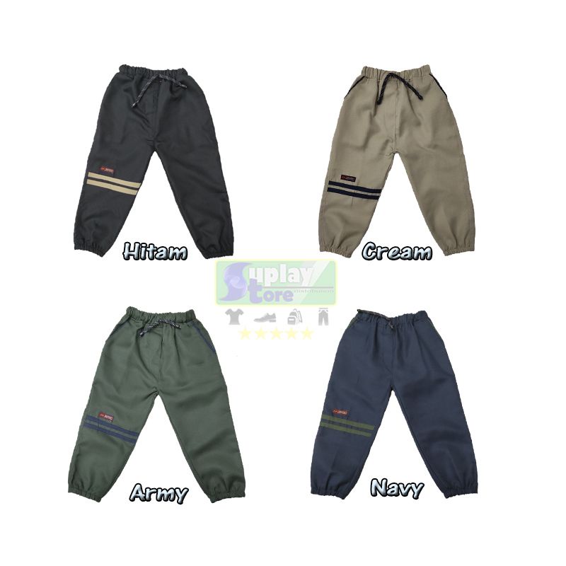 CELANA JOGGER ANAK LAKI LAKI 03 sd 11 Tahun TK SD