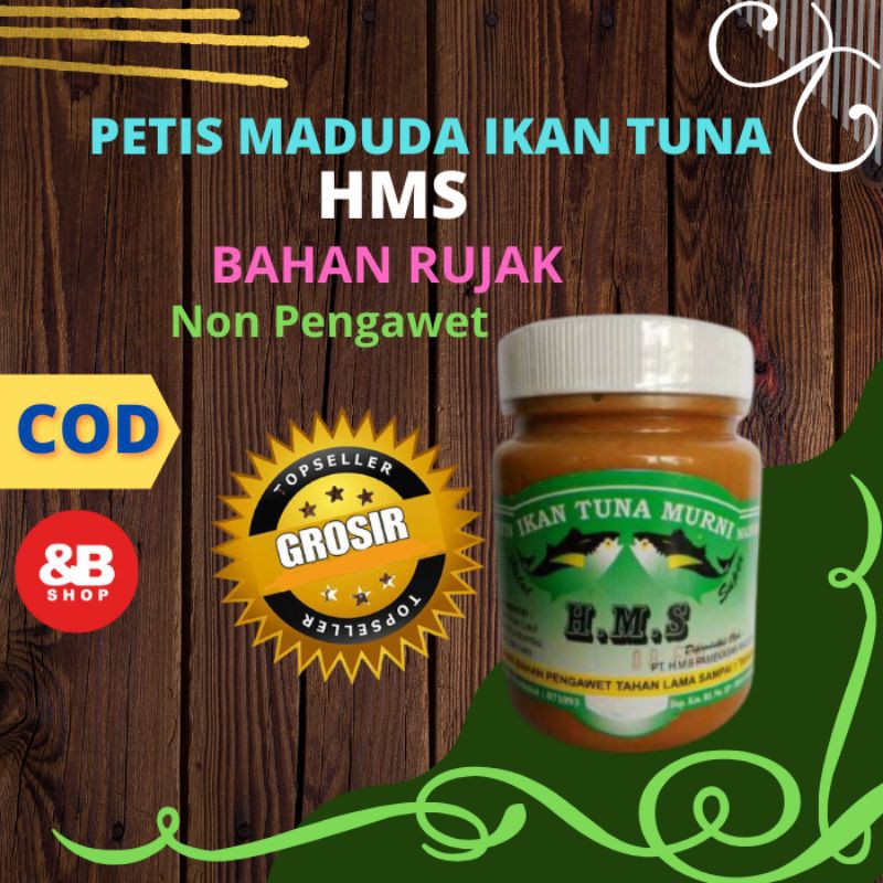 

petis ikan tuna HMS bahan rujak khas madura