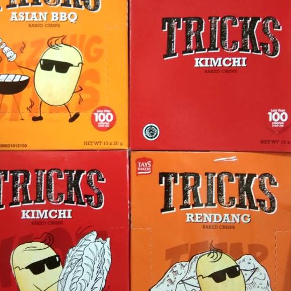 

Hemat TerkiniTricks Baked Crisps Box isi 10pcs