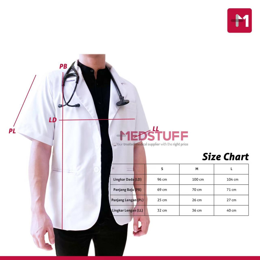 Jas Dokter Snelli Jas Putih Dokter Baju Dokter Medstuff