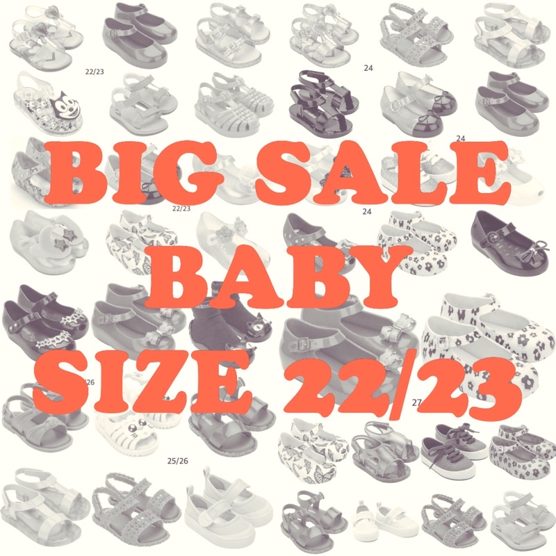 BIG SALE Mini Melissa Size 22/23