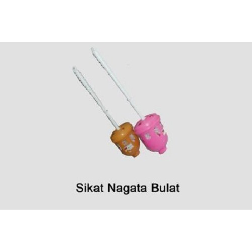 SIKAT WC TOILET NAGATA 0306 NYLON / SIKAT LANTAI