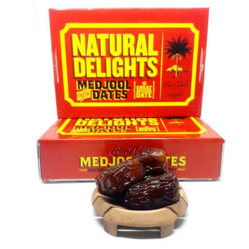 Kurma medjool dates  1kg KEMASAN TOPLES/Natural Delihgt/kurma jumbo