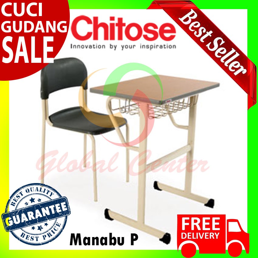 MEJA KURSI BELAJAR CHITOSE MANABU P
