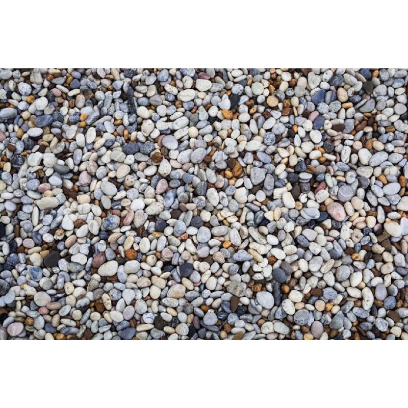 Batu kerikil batu hiasan depan rumah batu sungai per kg