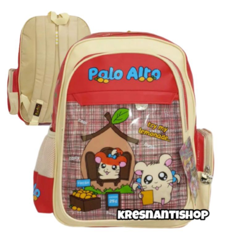 tas ransel anak sekolah perempuan Palo alto