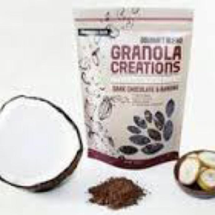 

ENAK Granola Creations Dark Chocolate and Banana BANYAK RASA