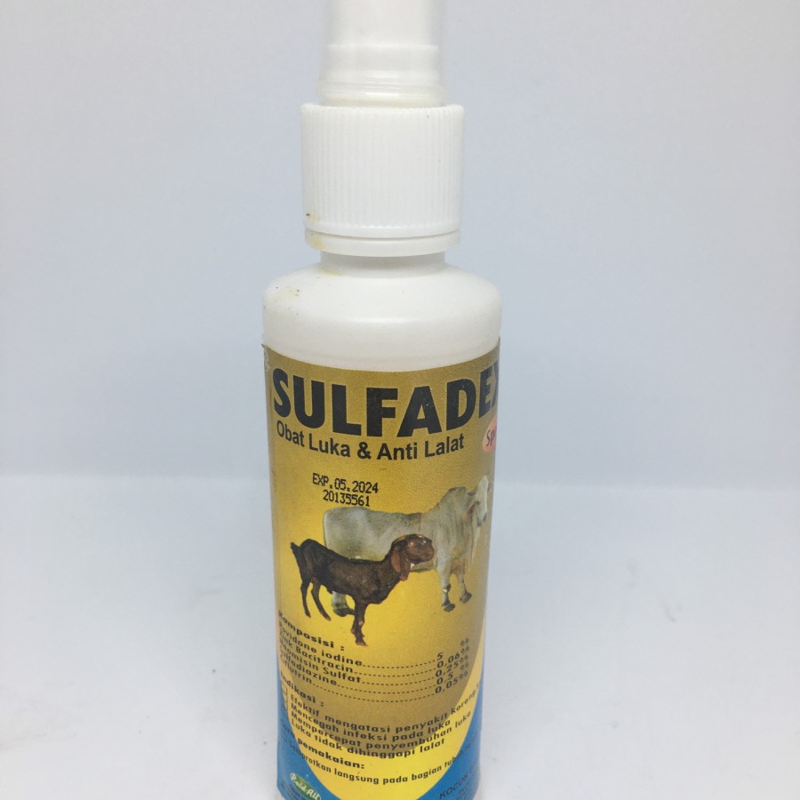 sulfadex luka lalat spray anti lalat pada sapi kambing