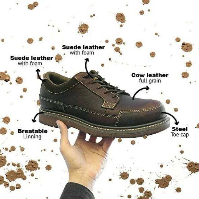 Sepatu Safety Sepatu Pengaman Orion 4 Inch Original Krisbow - 39