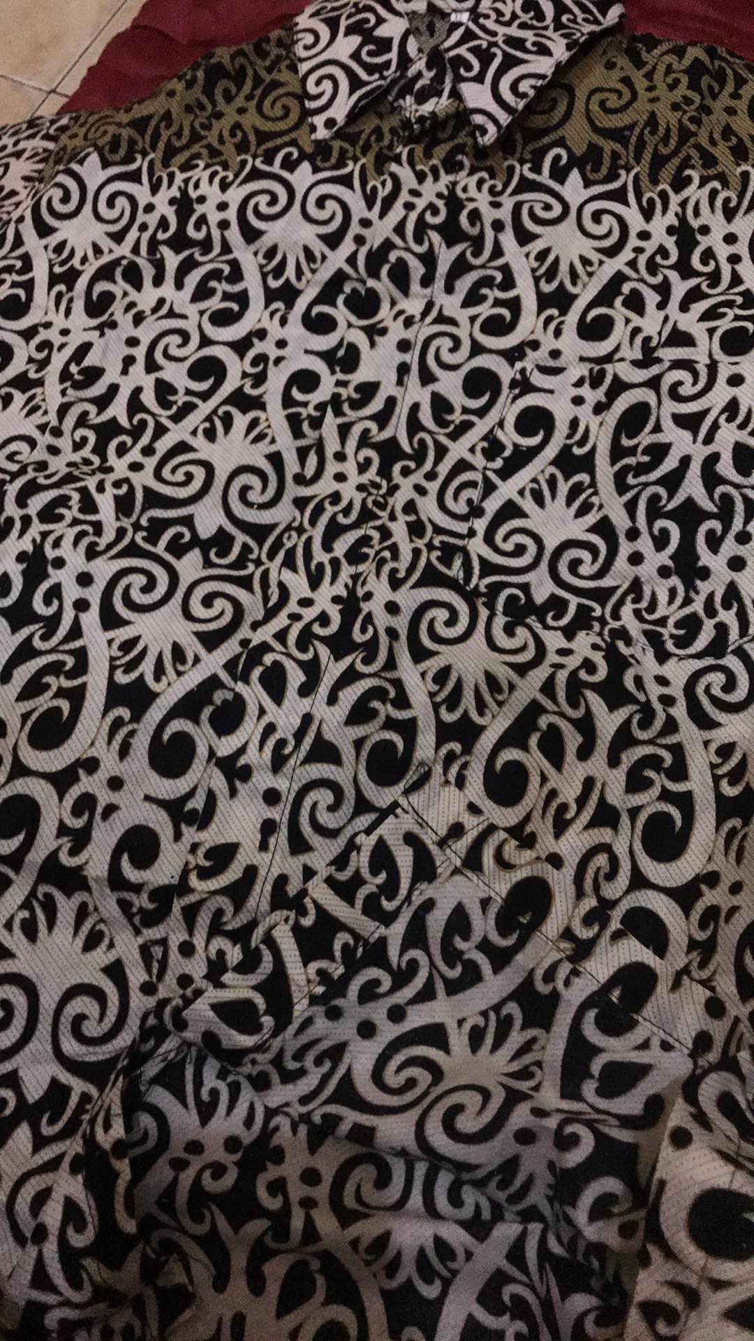 Diskon Bswart Batik Hrb026 Kenongo Hem Pendek Padi Pekalongan M L Xl Batik Pria Murah Modern Grosir