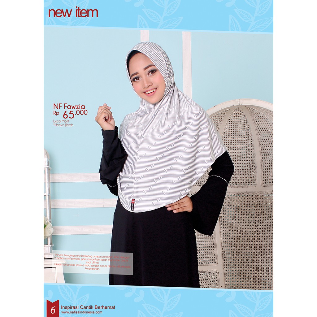 Fashion Muslim Wanita Hijab Instan NF fawzia by NAFISA