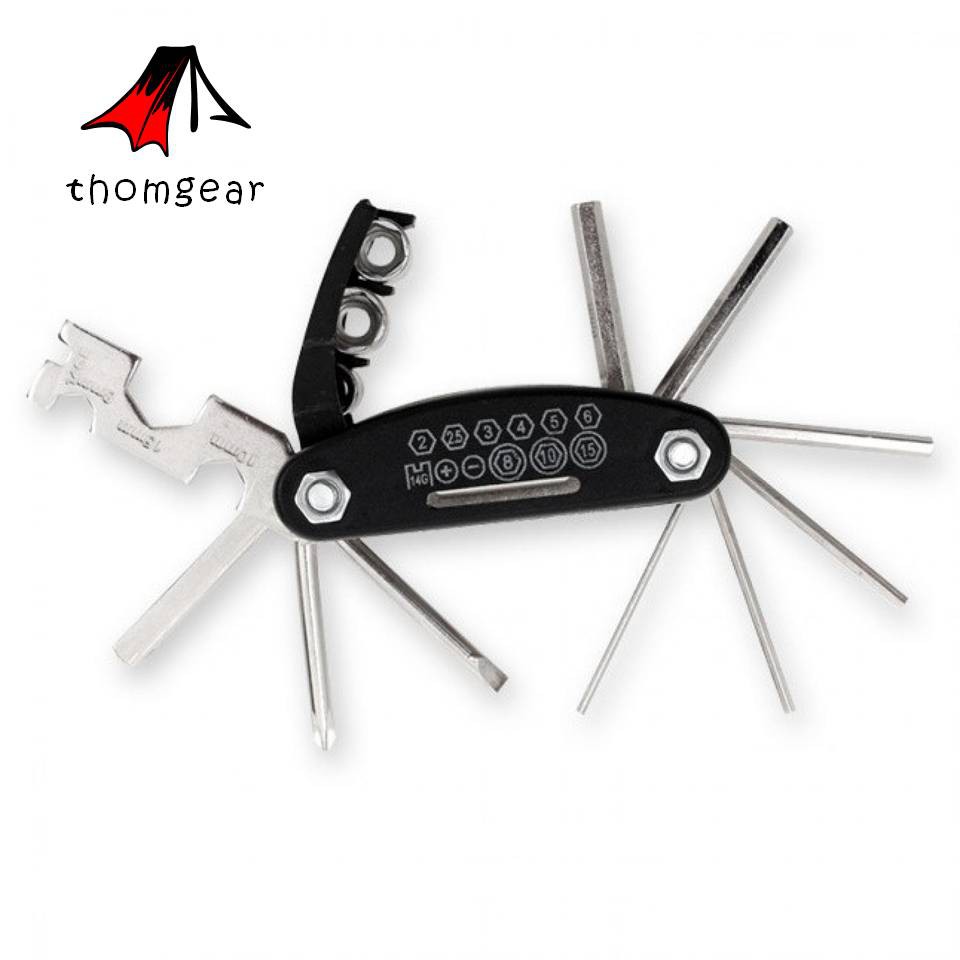 Thomgear Kunci Sepeda Multifungsi 15 In 1 Tool Sepeda Knifezer Thomgear Probolinggo Jm