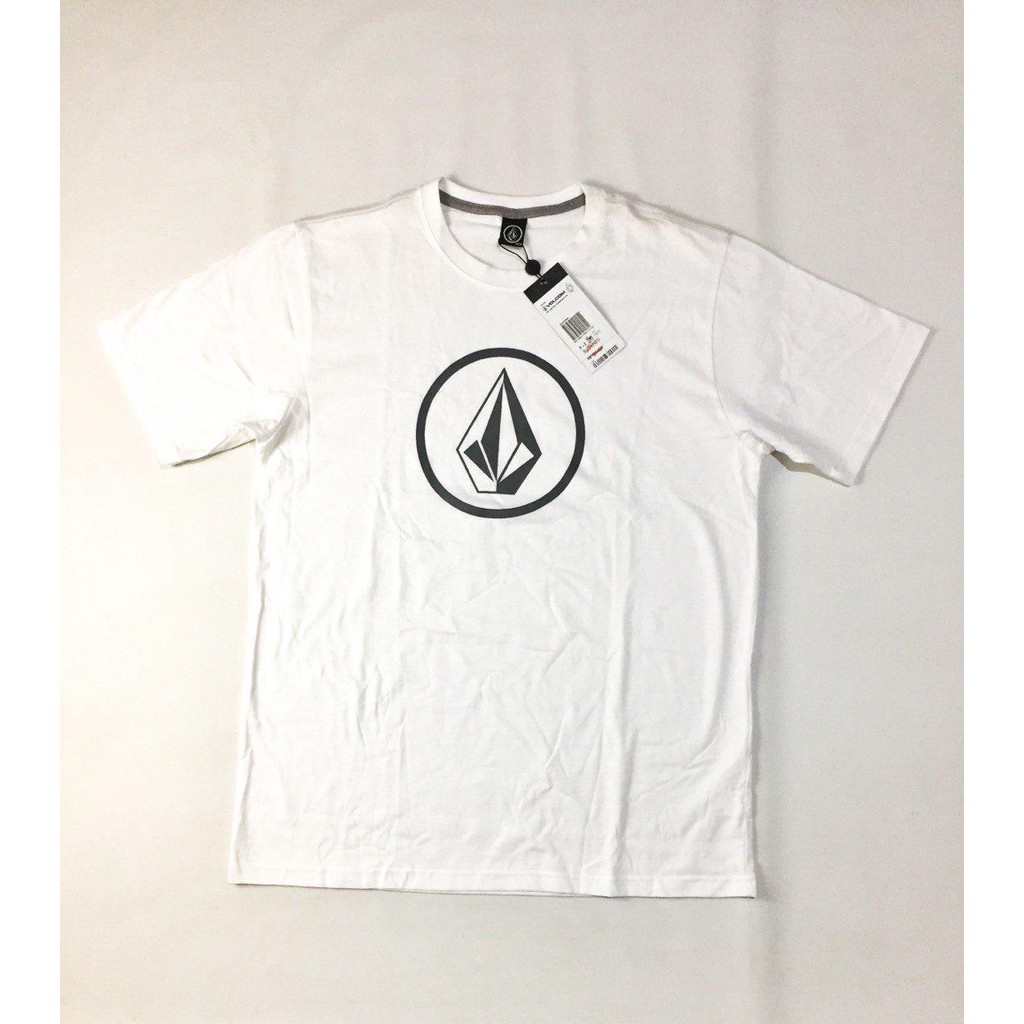 Kaos Pria Volcom Original Kaos Hitam Kaos Putih Circle Stone