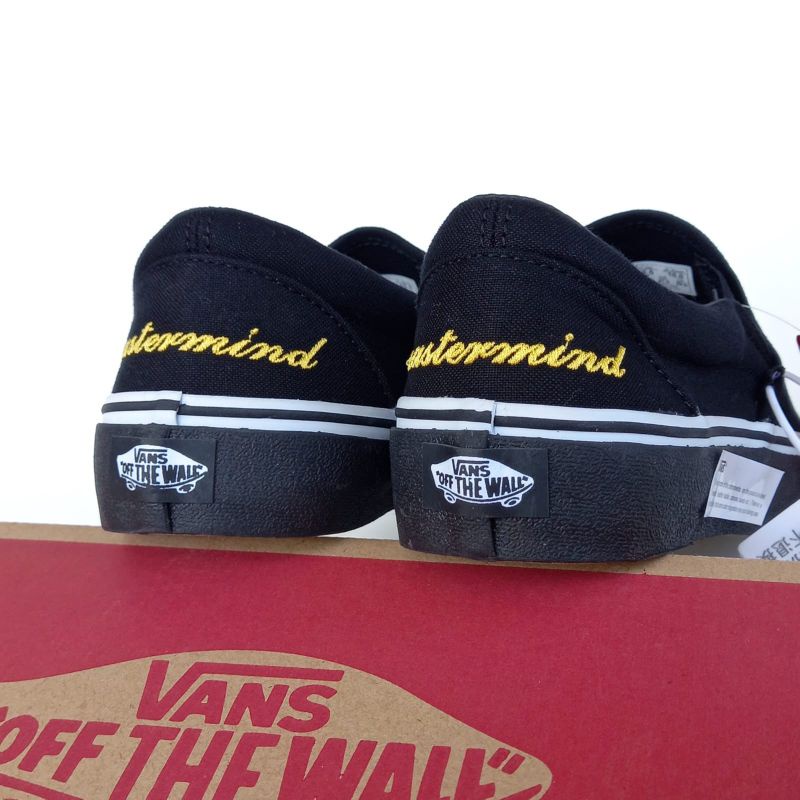 VANS SLIP ON MASTERMIND JAPAN BLACK