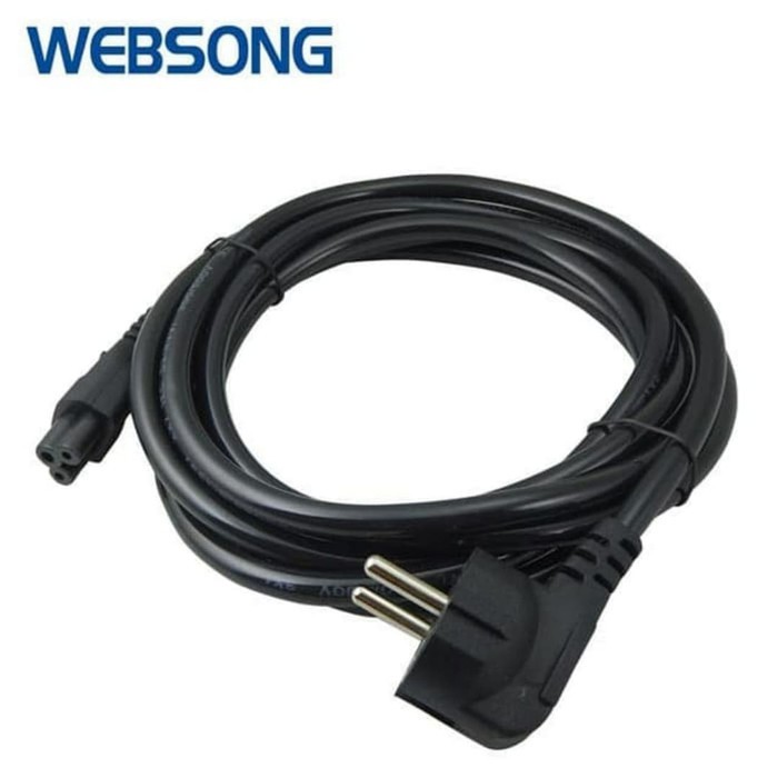 KPL3W1 | KABEL POWER LAPTOP WEBSONG 1.8 M (3 X 1 MM)