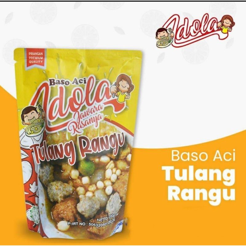 

baso aci IDOLA tulang rangu