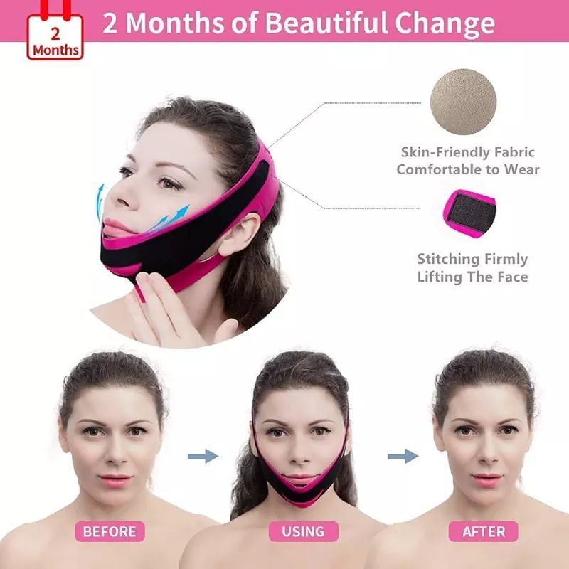 Sabuk Penirus Pelangsing Wajah Pipi Face Lift Anti Wrinkle Belt