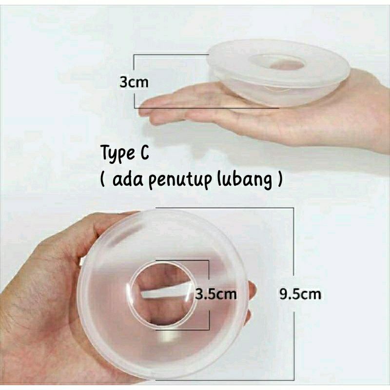 Wadah penampung asi breast milk silikon collector Shield Shell breastpad breast pad bisa cod