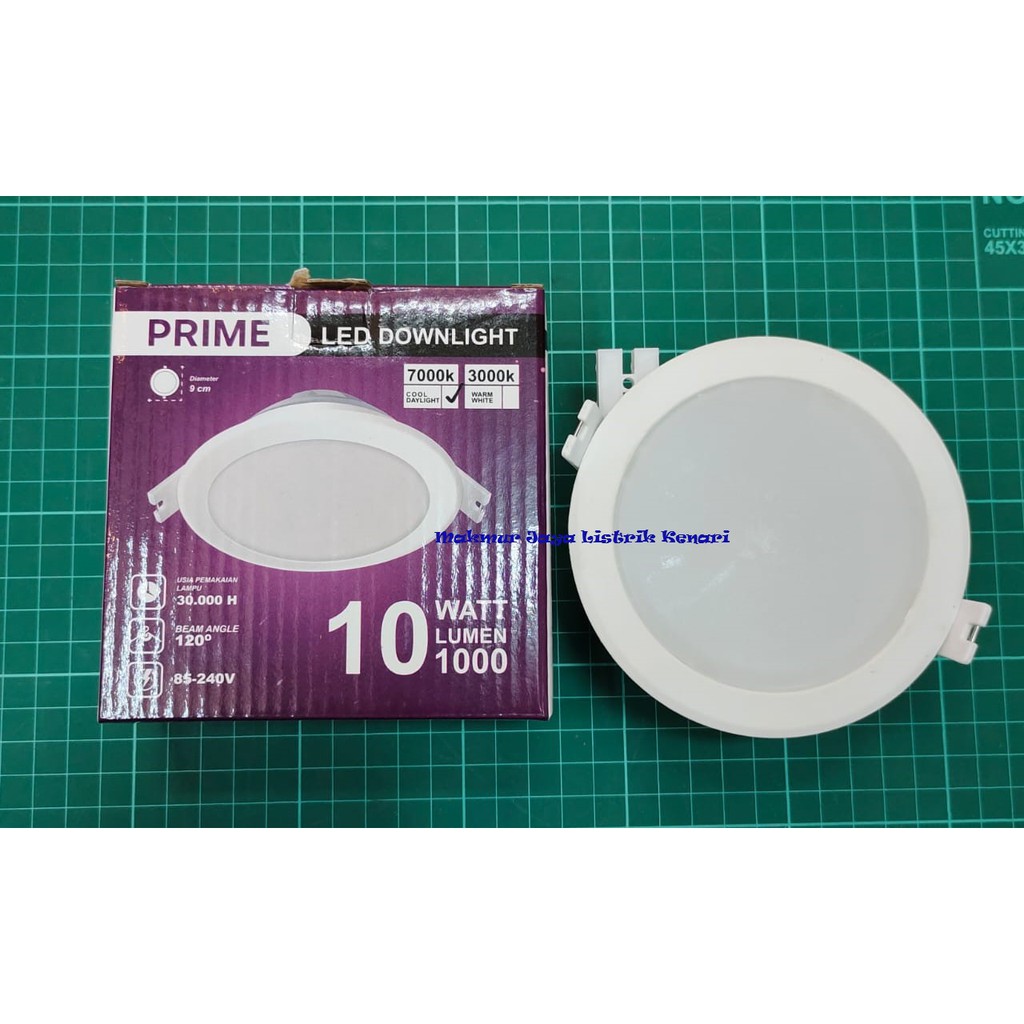 Prime Downlight Led Panel 5 watt 7 Watt 10 Watt Inbow Putih Kuning