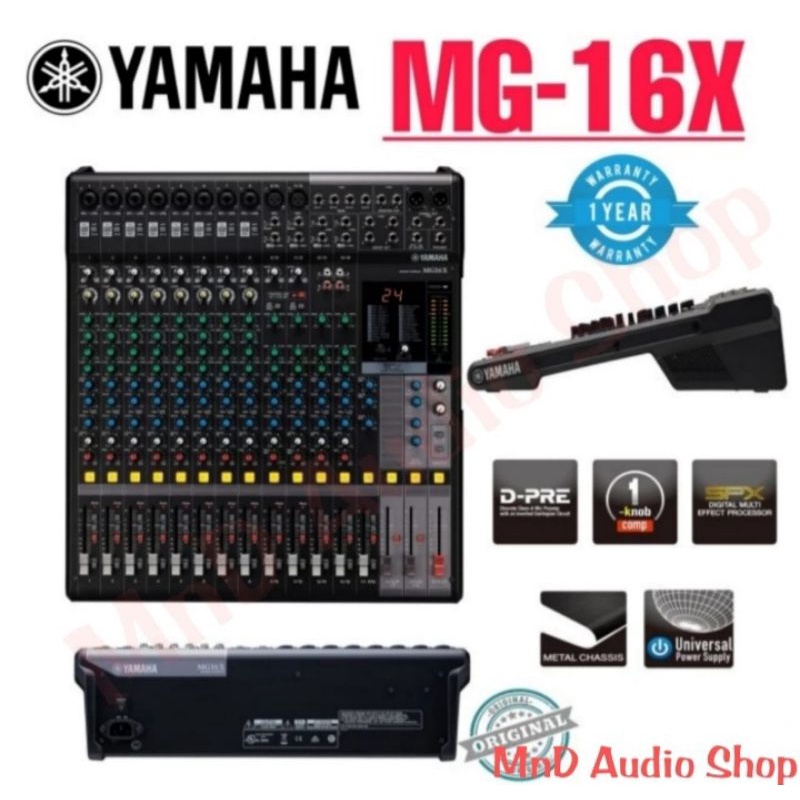 mixer audio yamaha mg 16x original /mixer yamaha mg 16x original