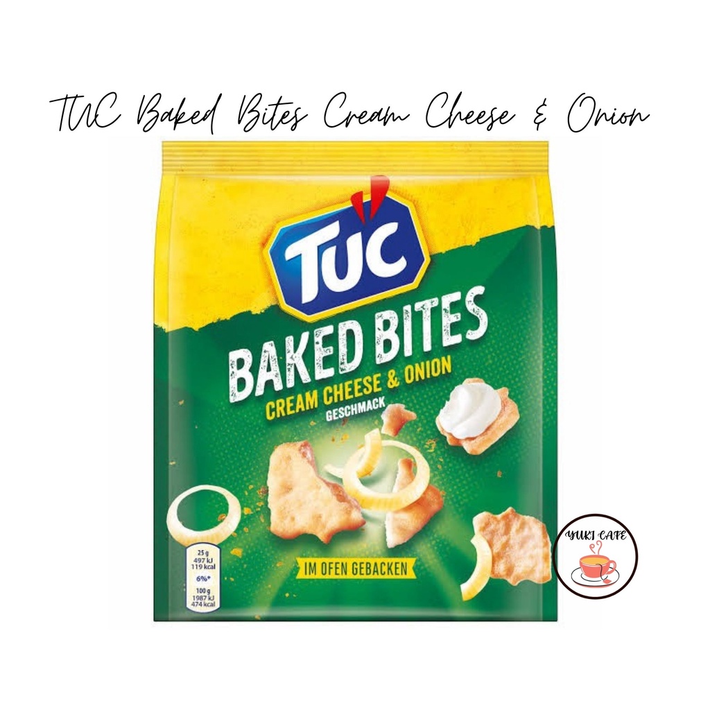 

BISKUIT - TUC BAKED BITES CREAM CHEESE & ONION (GERMANY)