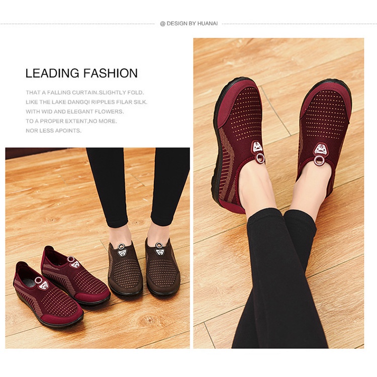 Sepatu Slip On SLIPKIDS Ambigo Sepatu Kasual Running Shoes Sepatu Sneakers Kasual Import Wanita Sepatu Olahraga Wanita Kets