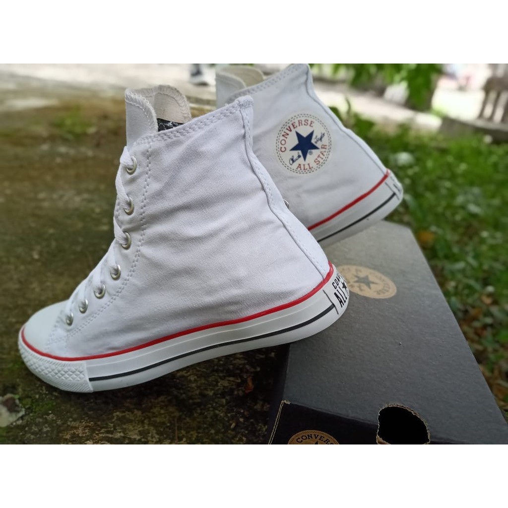 Converse All Star Sepatu Sekolah Pria Wanita Anak Sd Smp Sma Kuliah Nb Tali Full Hitam M1 Termurah