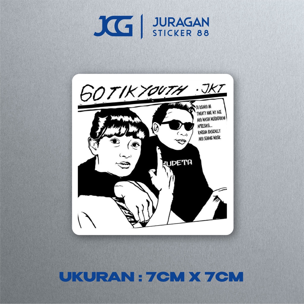 

Stiker Sticker Aesthetic logo brand cetak stiker VINYL Cuting Stiker Laptop HP motor helm ipad tablet koper Stiker tumbler - GOTIK