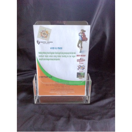 

Tempat brosur A4 akrilik