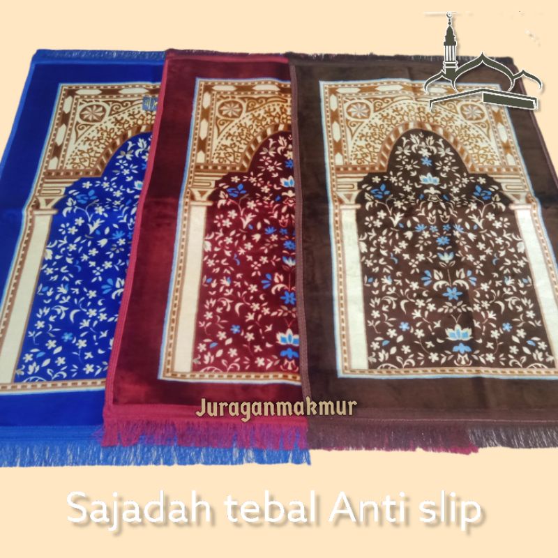 sajadah rawdah premium tebal / sajadah bisa tebal empuk