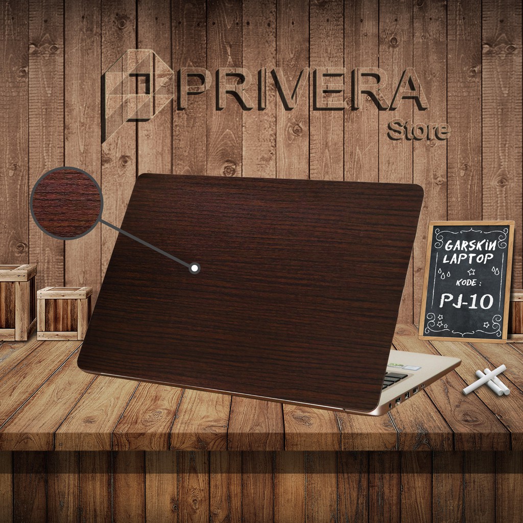 Privera-Garskin Laptop Motif Kayu-Garskin Tekstur-Garskin Motif Kayu 01