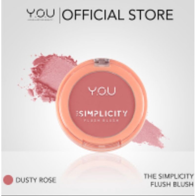 YOU THE SIMPLYCITY FLUSH BLUSH 3.5g BY YOU Makeup-Y.O.U