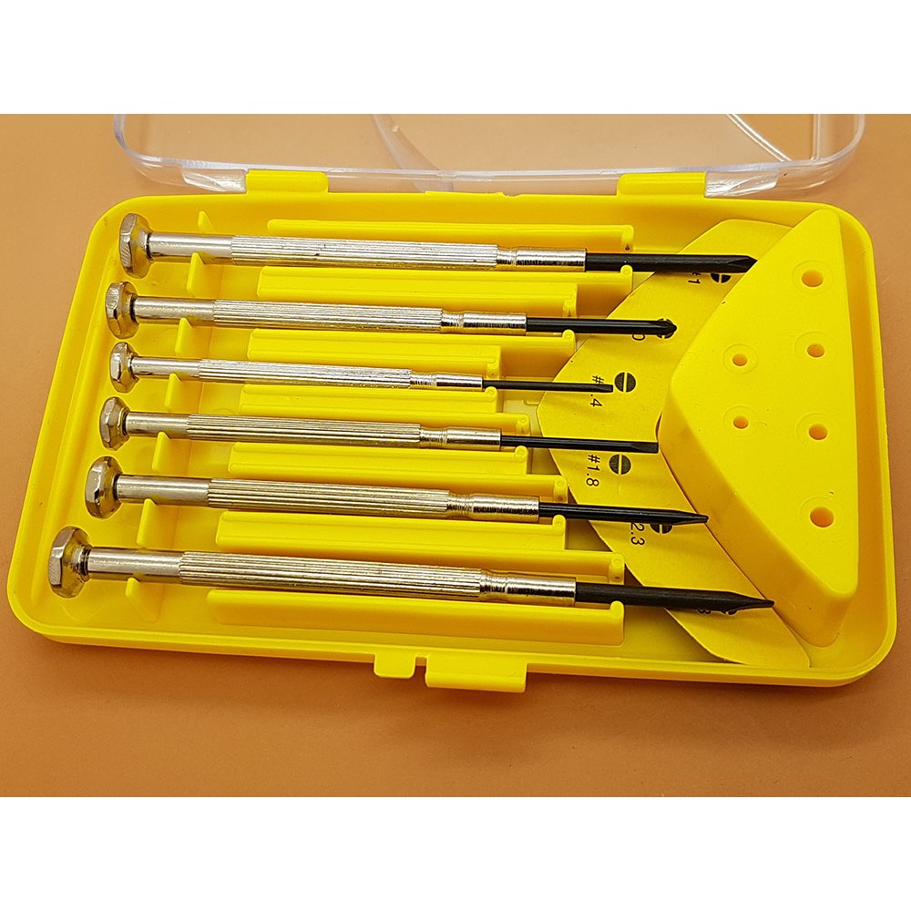 6 pc Obeng set HP besi Merk JUSTECH