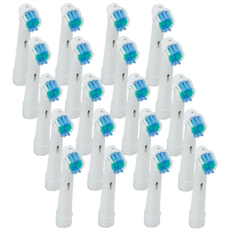 Electric Toothbrush Replacement Heads 4 Pcs for Oral-B - SB-17A - White