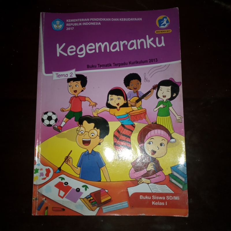 

BUKU PAKET TEMA 2 KELAS 1 SD