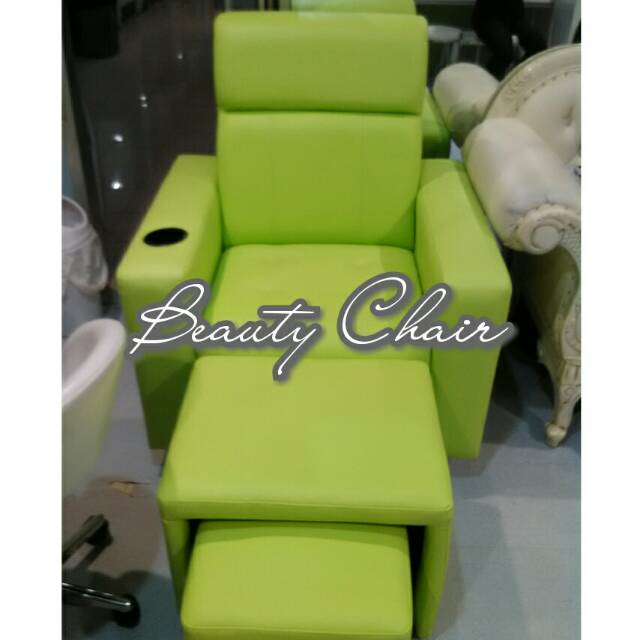 Kursi refleksi - sofa refleksi kursi pedicure manicure type BC-003 hijau muda