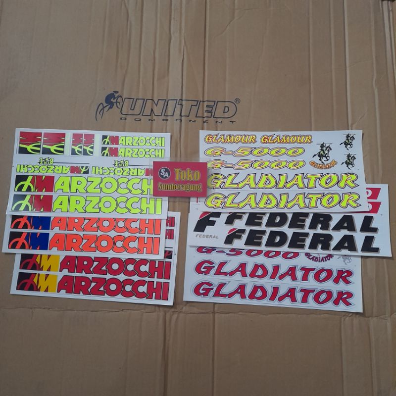 Stiker sepeda Sticker sepeda stiker merk sepeda pres sepeda sticker merk sepeda stiker sepeda Federa