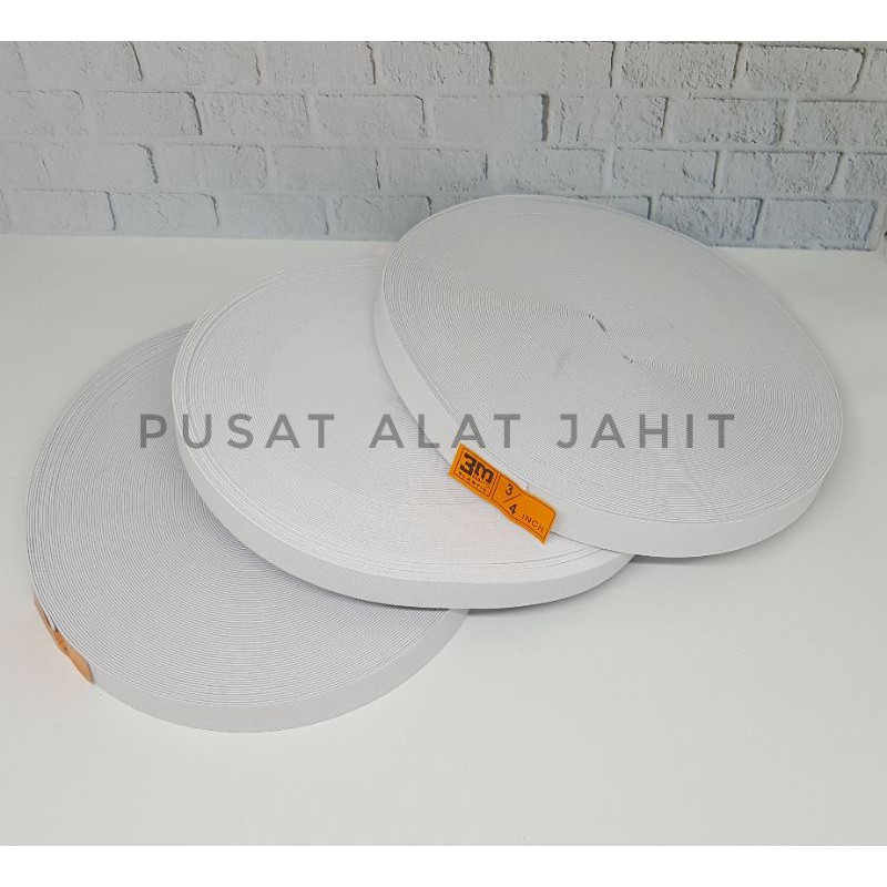 KARET ELASTIS 3M 2CM KARET ELASTIC 3/4 INCH 3M KARET HEADBAND