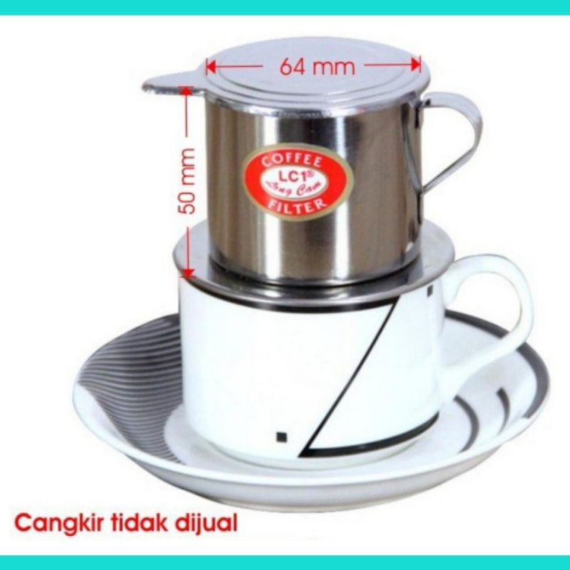 Saringan kopi dan saringan teh model gelas