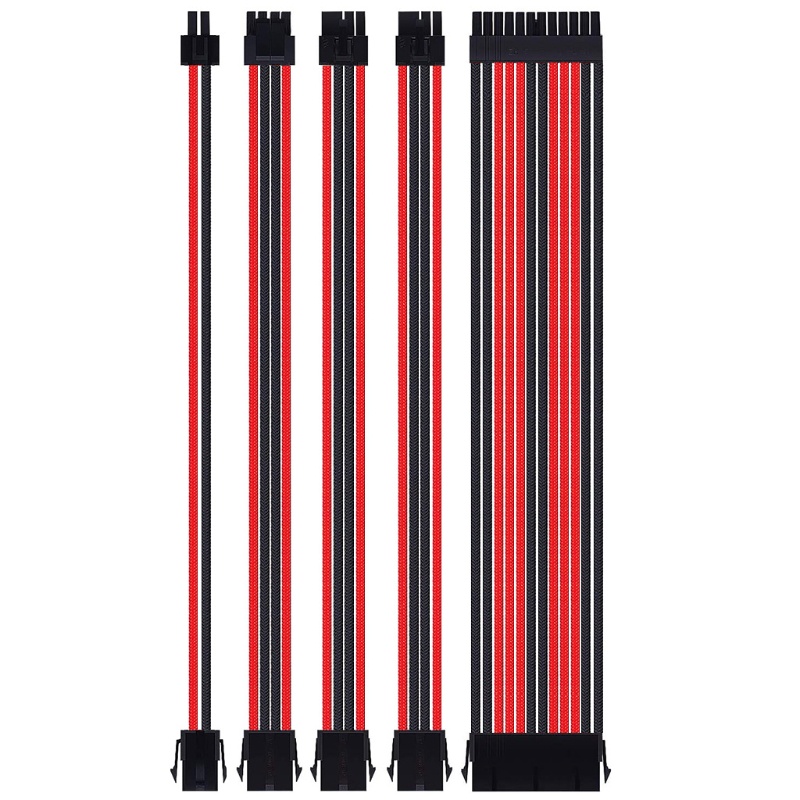 Btsg 18AWG AT X / PCI-E Kabel Extension 24Pin A TX / 8Pin EPS / 4Pin EPS / 8Pin PCI-E