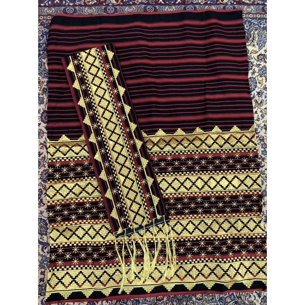 tapis bordir tenun lampung