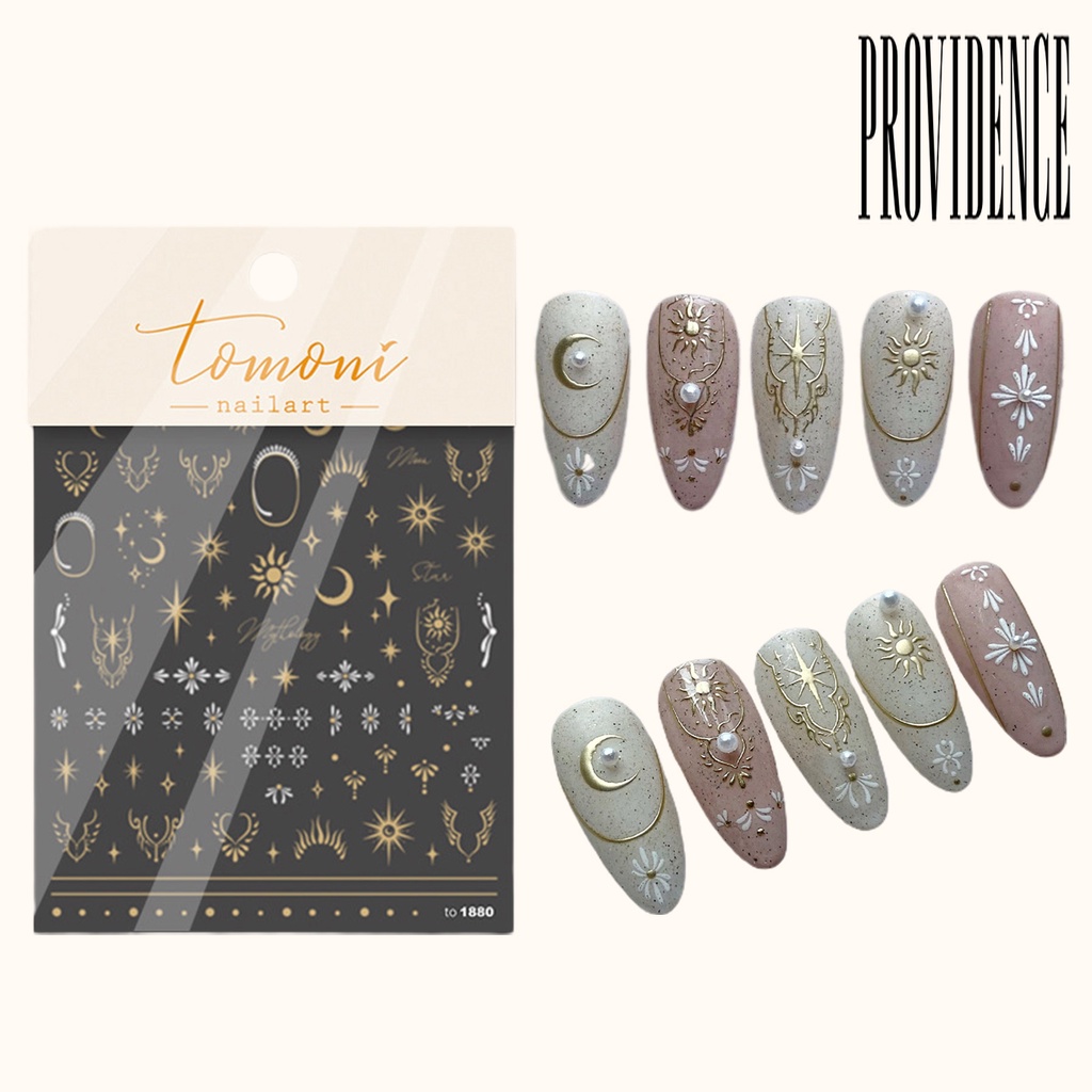 Stiker Kuku Motif Kreatif Untuk Dekorasi Nail Art