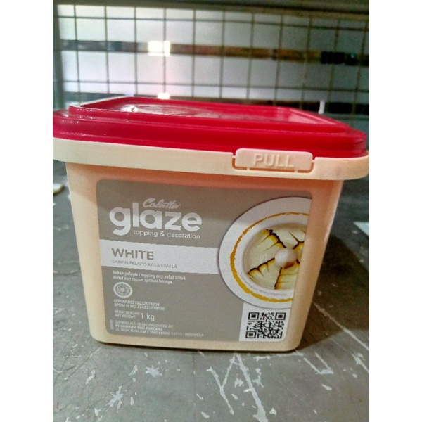 

COLATTA GLAZE WHITE BAHAN PELAPIS RASA VANILLA 1KG UNTUK TOPPING DAN DECORATION