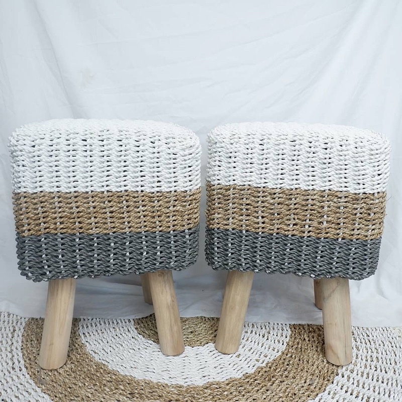 STOOL SEAGRASS KOTAK
