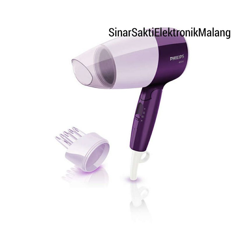 Hairdryer Philips Hair Dryer HP8126 HP 8126 Pengering Rambut Low Watt 400W 400 Watt Travel
