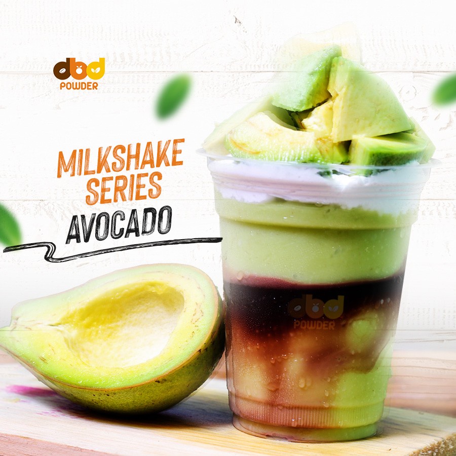 

BUBUK MINUMAN AVOCADO MILKSHAKE | DBD POWDER